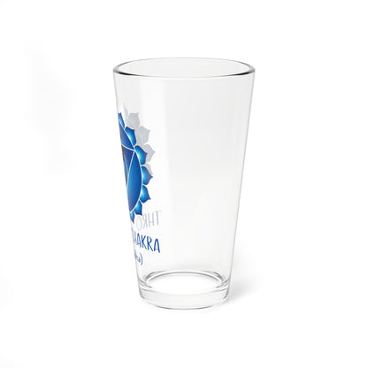 Throat Chakra Collection Mixing Glass, 16oz