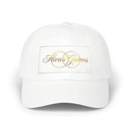 Dad Cap — 'Siempre Juntos' Gold Script Baseball Hat