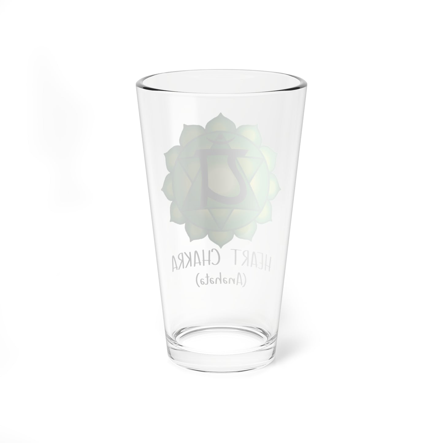 Heart Chakra Collection Mixing Glass, 16oz