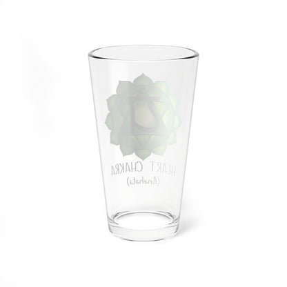 Heart Chakra Collection Mixing Glass, 16oz
