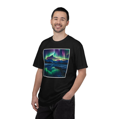 Northern Lights Conscious Art Shirt | Fractal Alchemy™