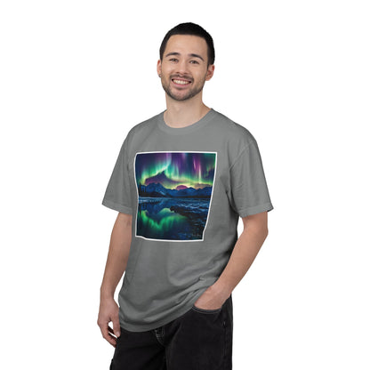 Northern Lights Conscious Art Shirt | Fractal Alchemy™