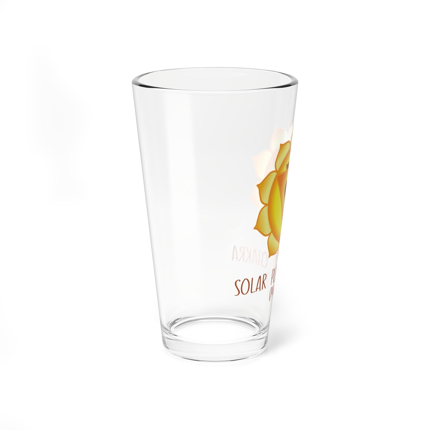 Solar Plexus Chakra Collection Mixing Glass, 16oz