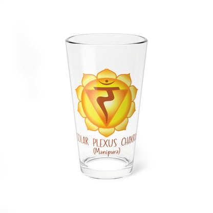 Solar Plexus Chakra Collection Mixing Glass, 16oz