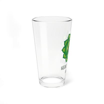 Heart Chakra Collection Mixing Glass, 16oz