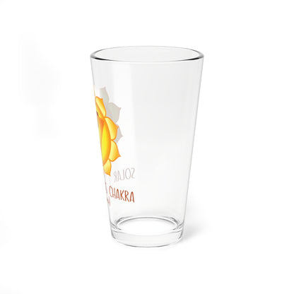 Solar Plexus Chakra Collection Mixing Glass, 16oz