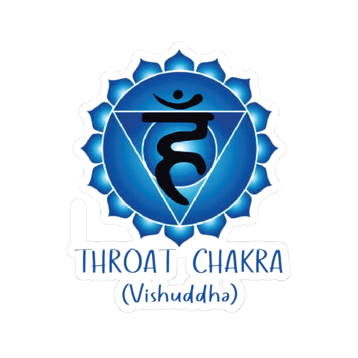 7 Chakra High Frequency Kiss-Cut Stickers | Fractal Alchemy