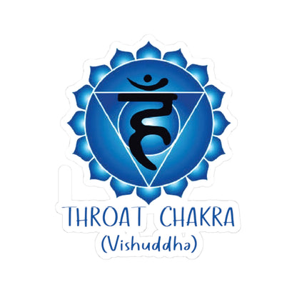 7 Chakra High Frequency Kiss-Cut Stickers | Fractal Alchemy
