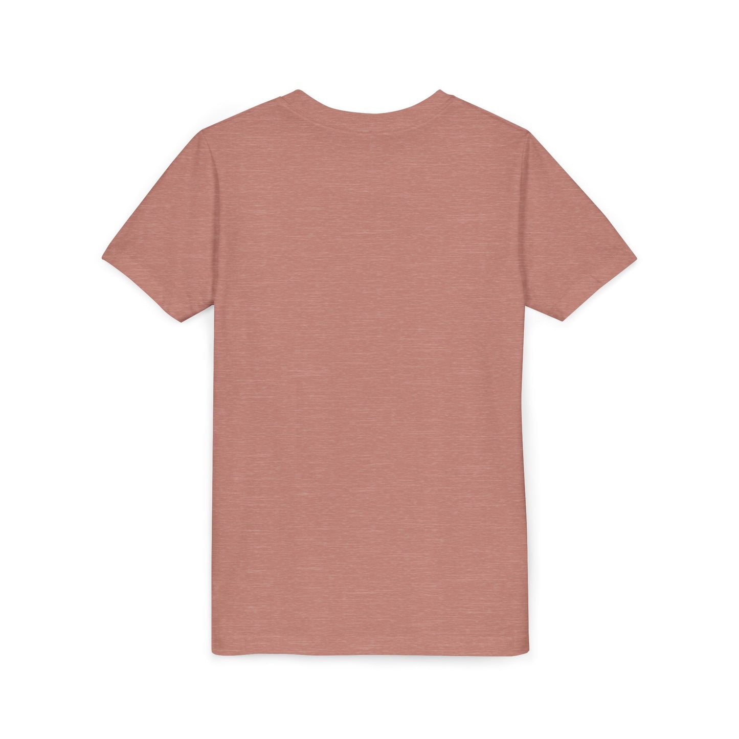 Youth Tee — Gold Angel Wings & Halo Graphic