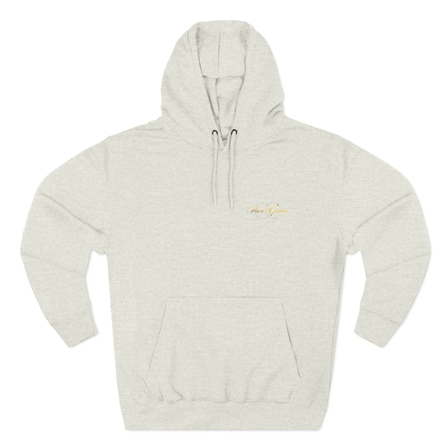 Copy of Minimal Heather Gray Fleece Hoodie — Cozy Everyday Pullover