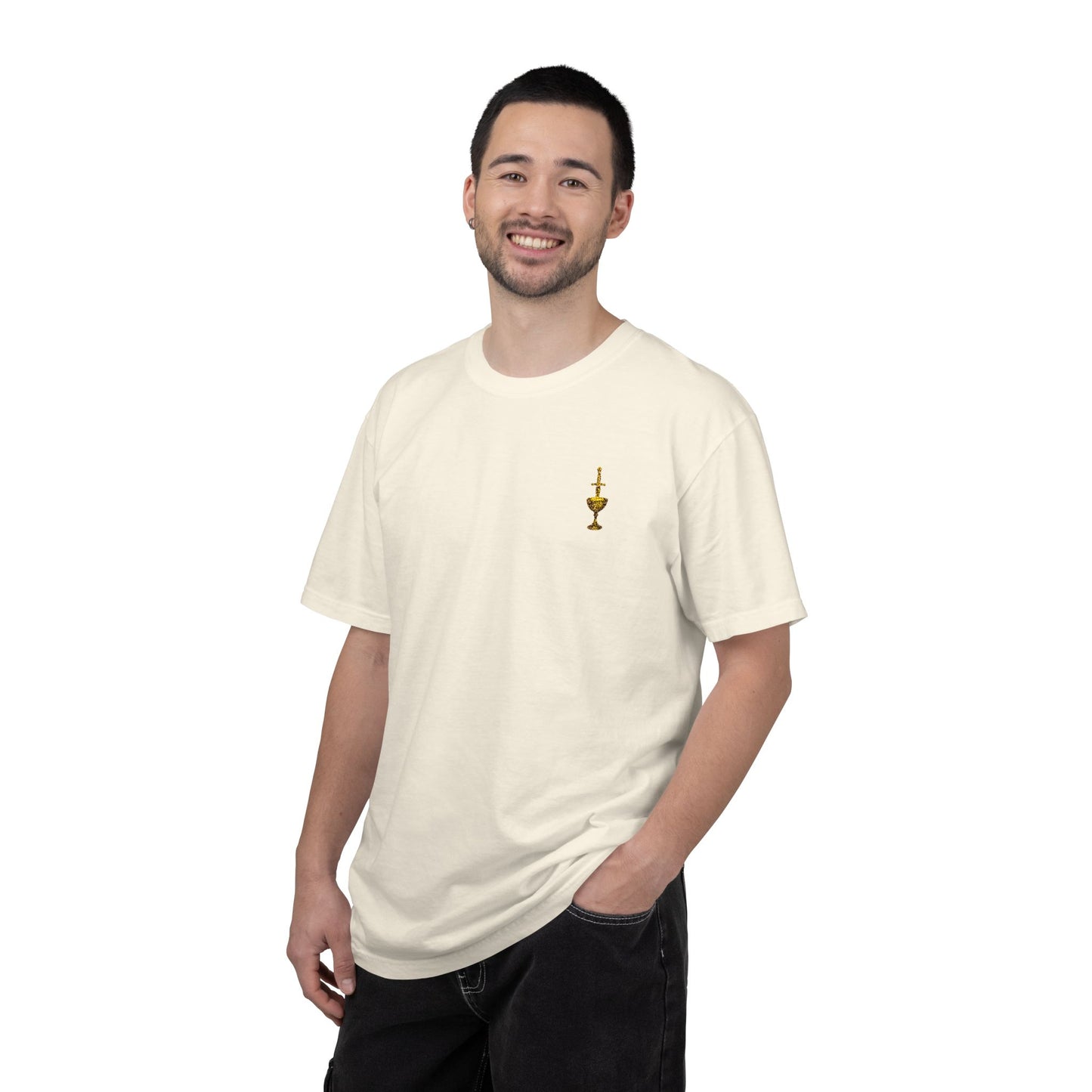 T-Shirt — Minimal 'Plant Alchemy' Chest Logo Tee