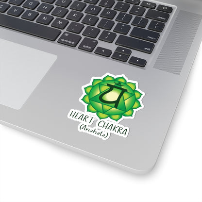 7 Chakra High Frequency Kiss-Cut Stickers | Fractal Alchemy Conscious Art