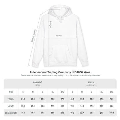 Alchemical Chalice Hoodie — Fractal Alchemy Gold Logo Hooded Sweatshirt