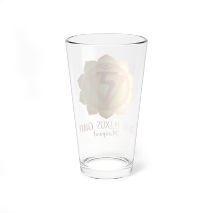 Solar Plexus Chakra Collection Mixing Glass, 16oz
