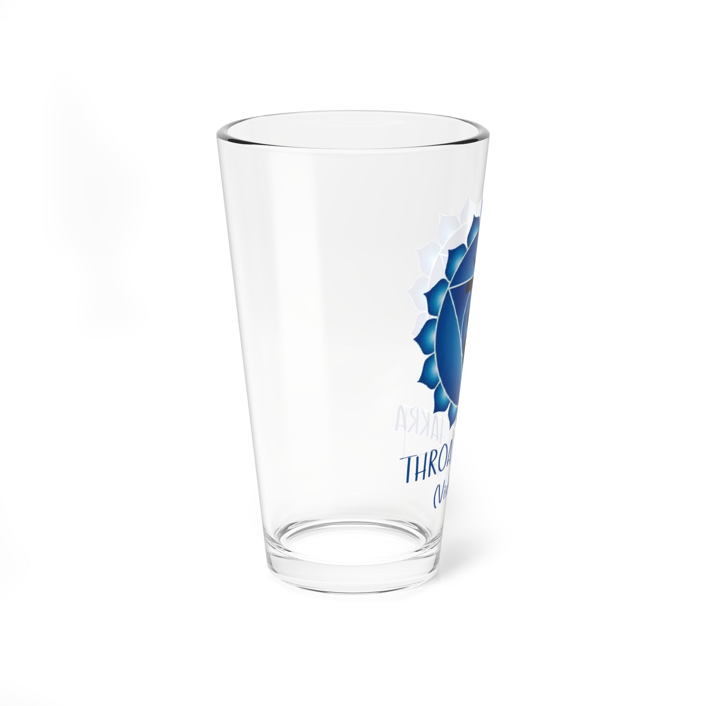 Throat Chakra Collection Mixing Glass, 16oz