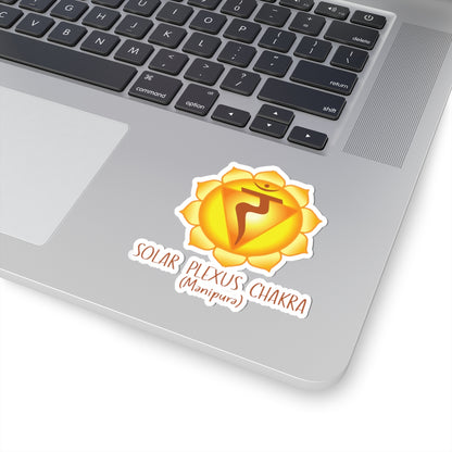 7 Chakra High Frequency Kiss-Cut Stickers | Fractal Alchemy Conscious Art