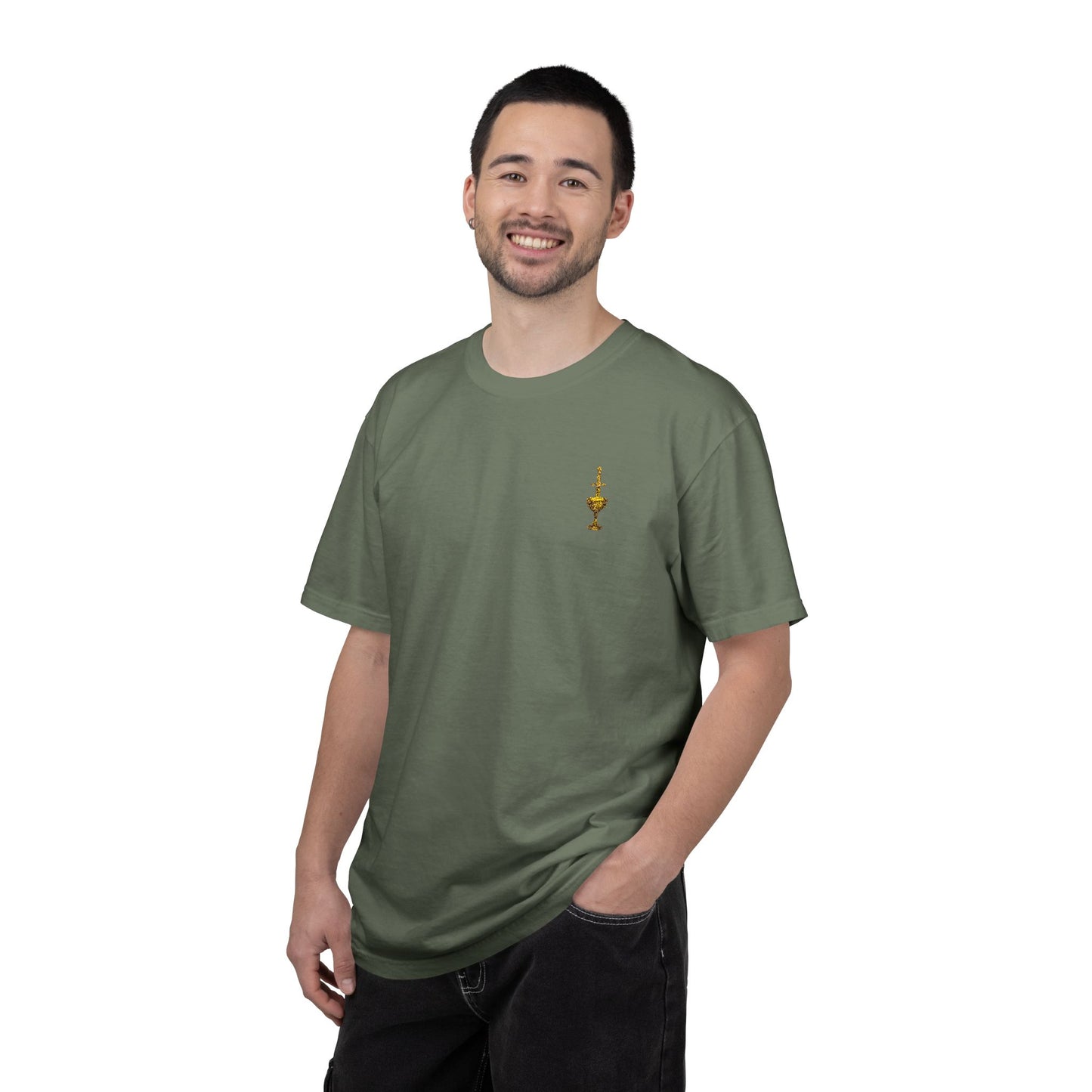 T-Shirt — Minimal 'Plant Alchemy' Chest Logo Tee