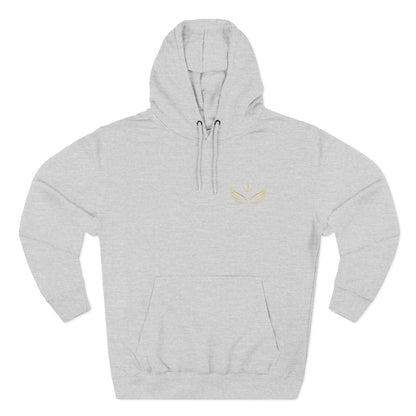 Minimal Heather Gray Fleece Hoodie — Cozy Everyday Pullover