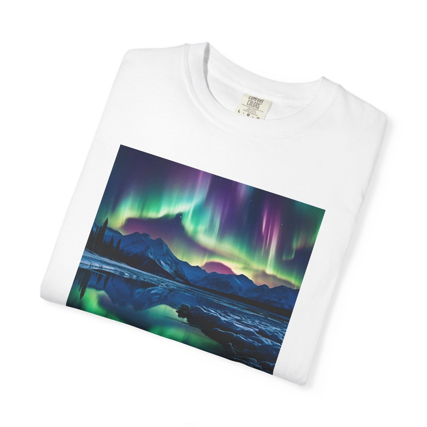 Northern Lights Conscious Art Shirt | Fractal Alchemy™