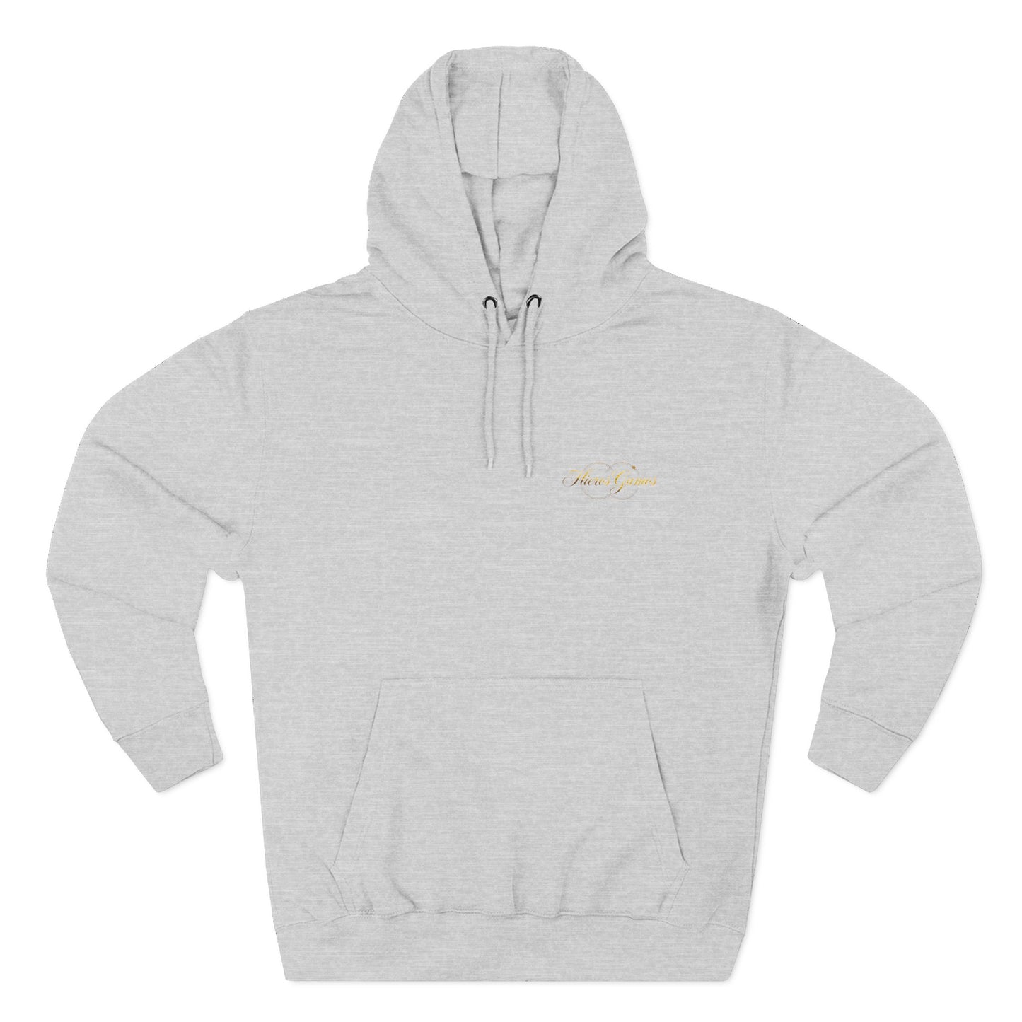 Copy of Minimal Heather Gray Fleece Hoodie — Cozy Everyday Pullover