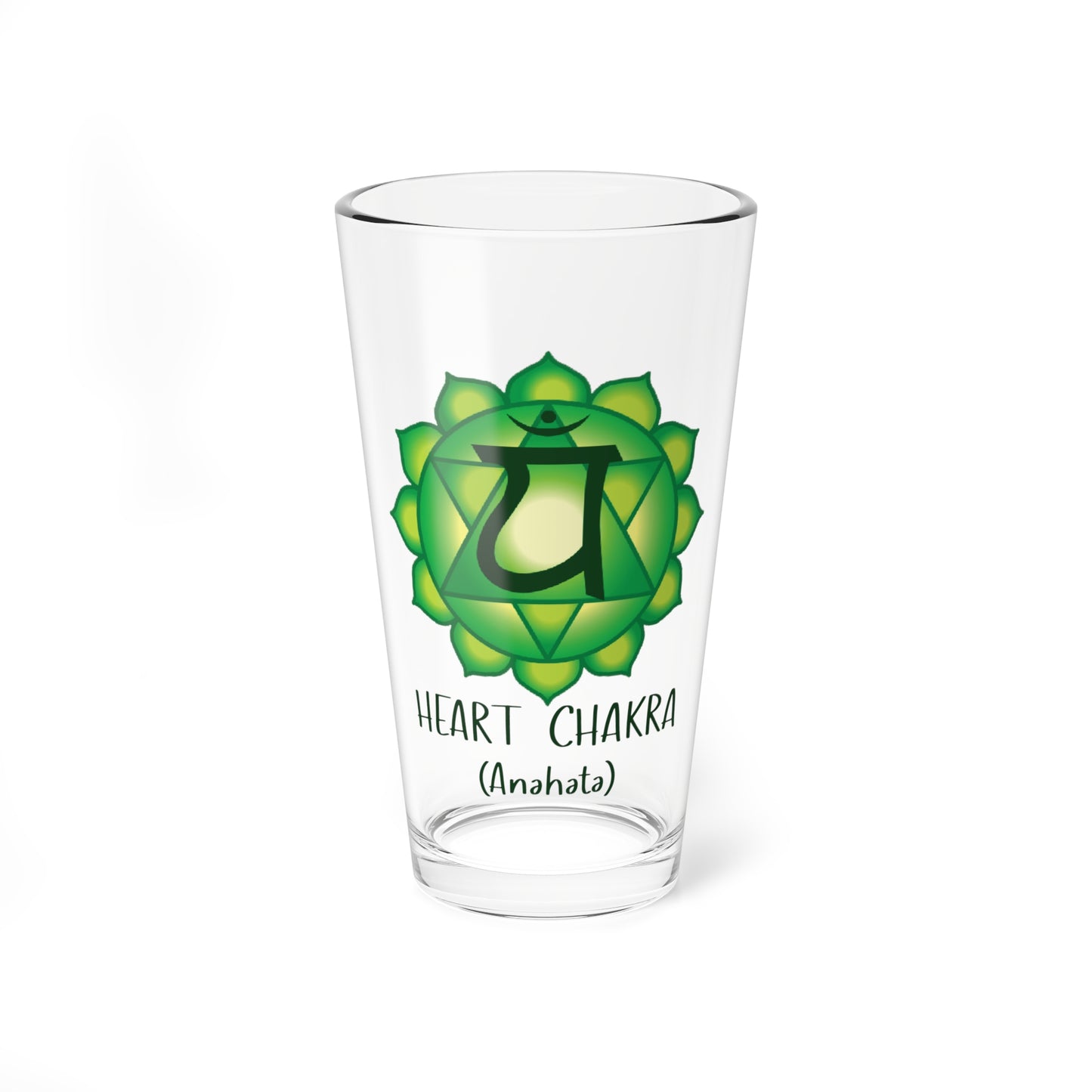 Heart Chakra Collection Mixing Glass, 16oz