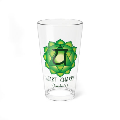 Heart Chakra Collection Mixing Glass, 16oz