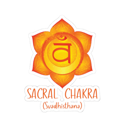 7 Chakra High Frequency Kiss-Cut Stickers | Fractal Alchemy