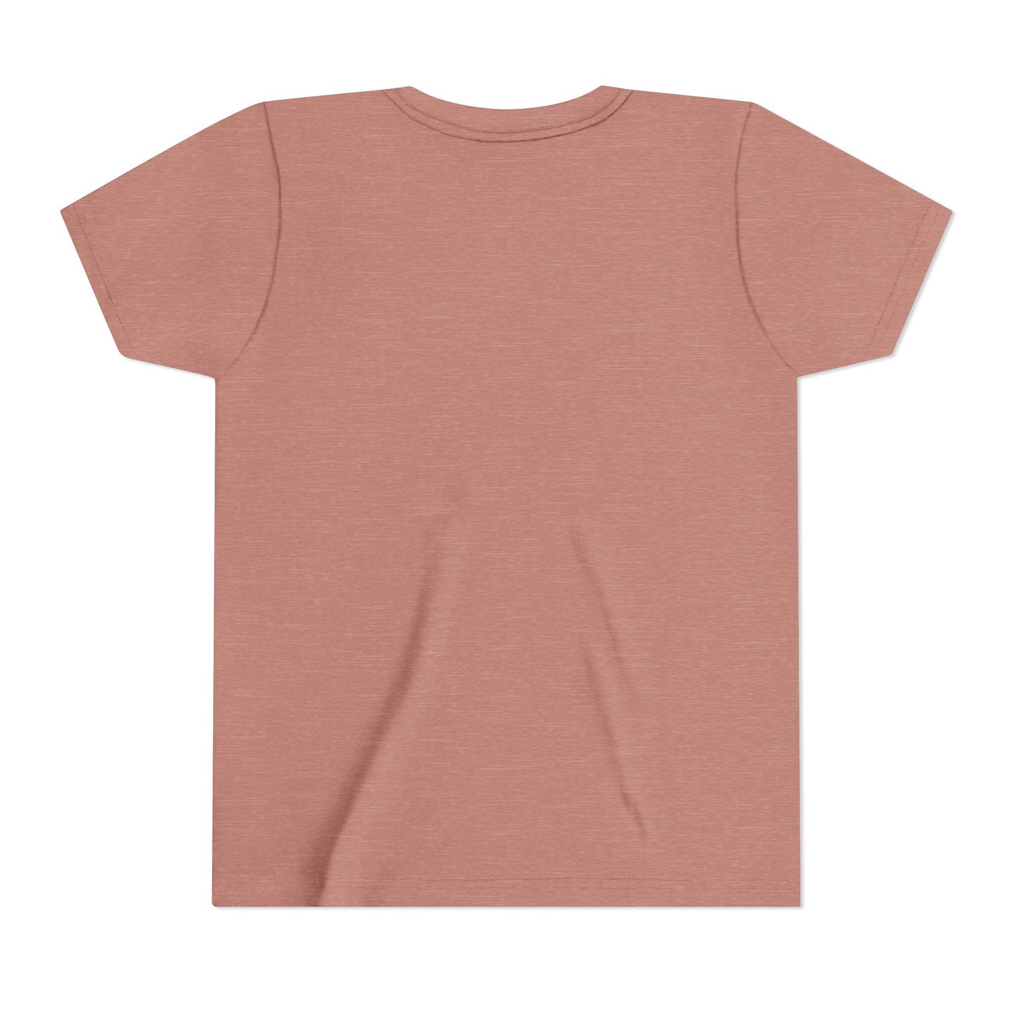 Youth Tee — Gold Angel Wings & Halo Graphic