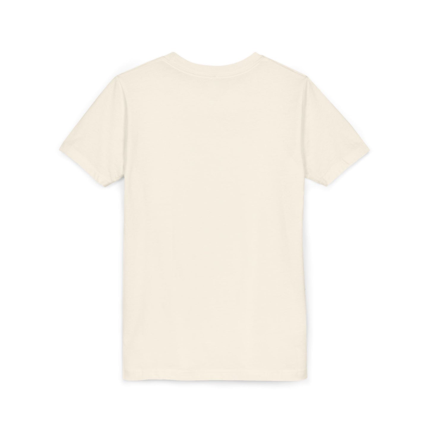 Youth Tee — Gold Angel Wings & Halo Graphic
