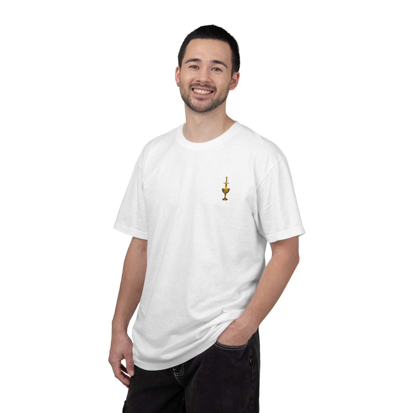 T-Shirt — Minimal 'Plant Alchemy' Chest Logo Tee