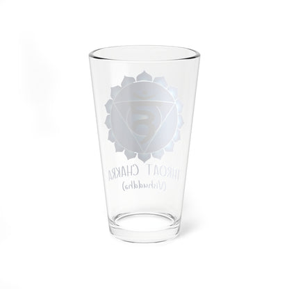 Throat Chakra Collection Mixing Glass, 16oz