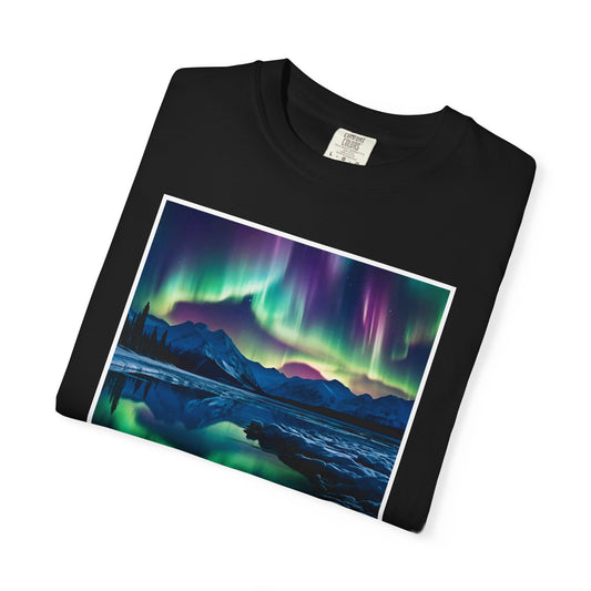 Northern Lights Conscious Art Shirt | Fractal Alchemy™