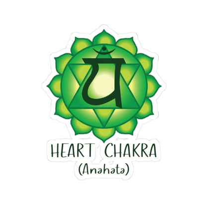 7 Chakra High Frequency Kiss-Cut Stickers | Fractal Alchemy Conscious Art