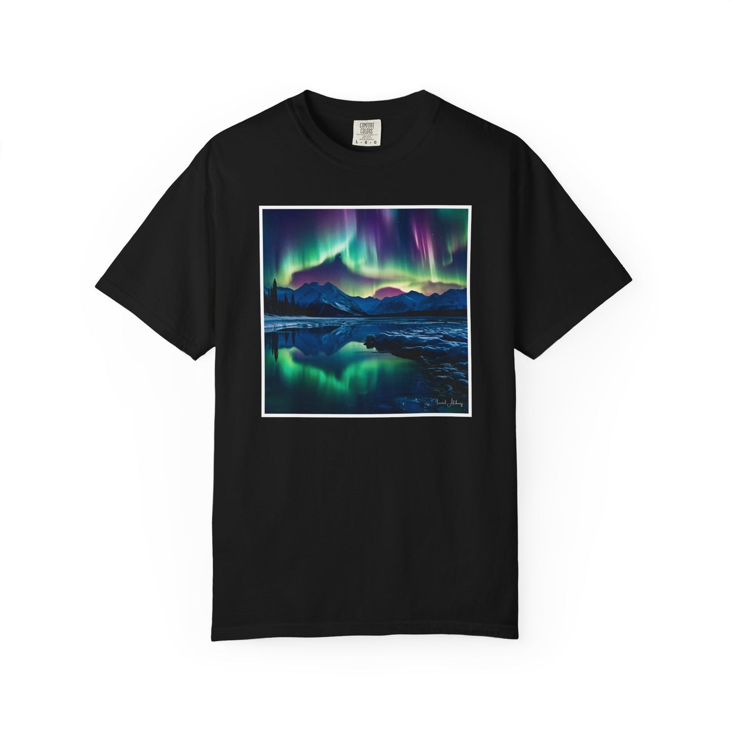 Northern Lights Conscious Art Shirt | Fractal Alchemy™