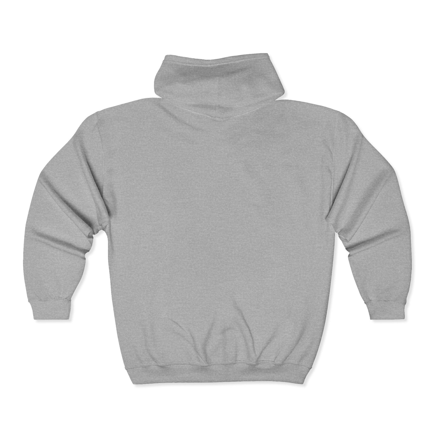 Copy of Gold Chalice Cross Zip Hoodie — Small Chest Emblem Religious Symbol Full-Zip Hoodie