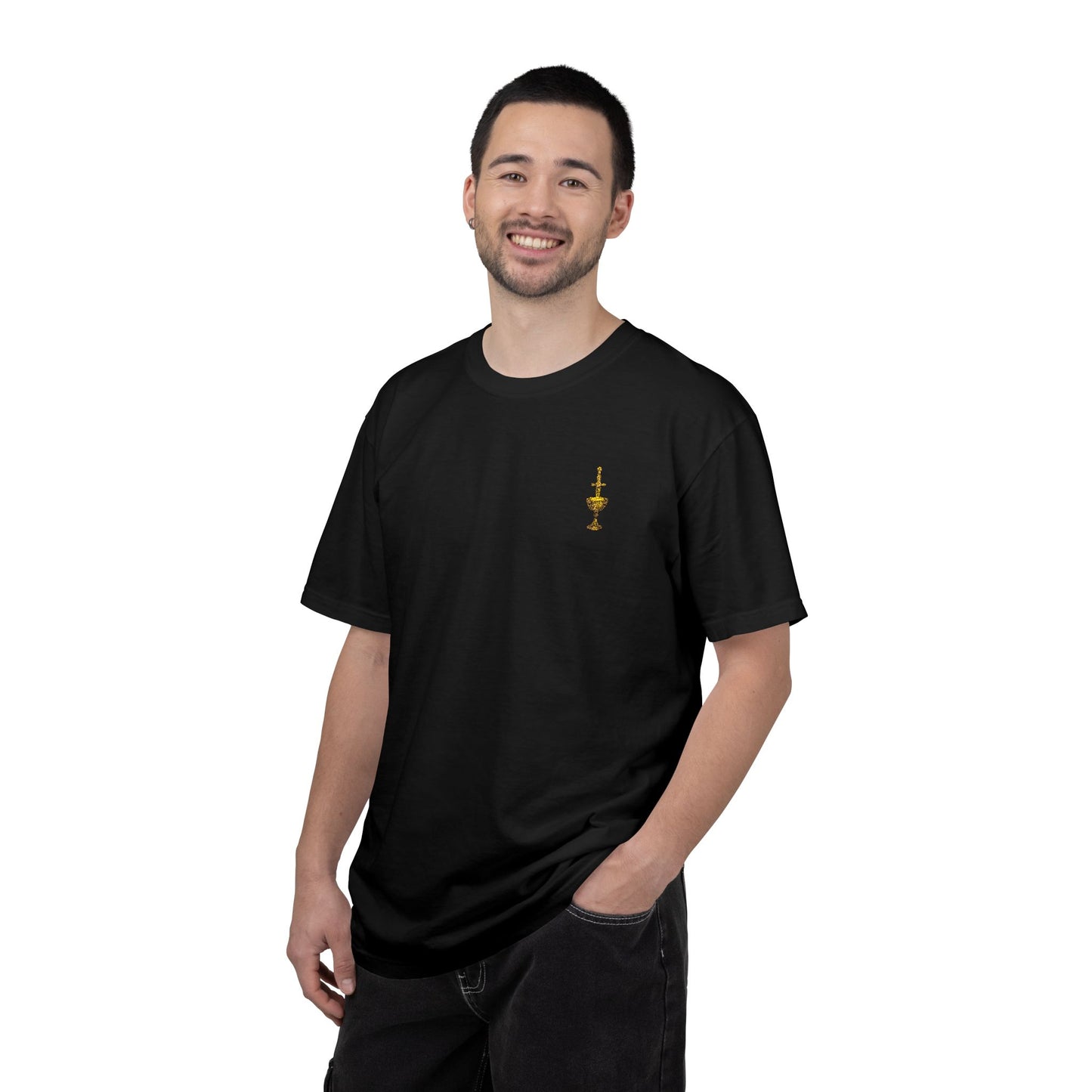 T-Shirt — Minimal 'Plant Alchemy' Chest Logo Tee